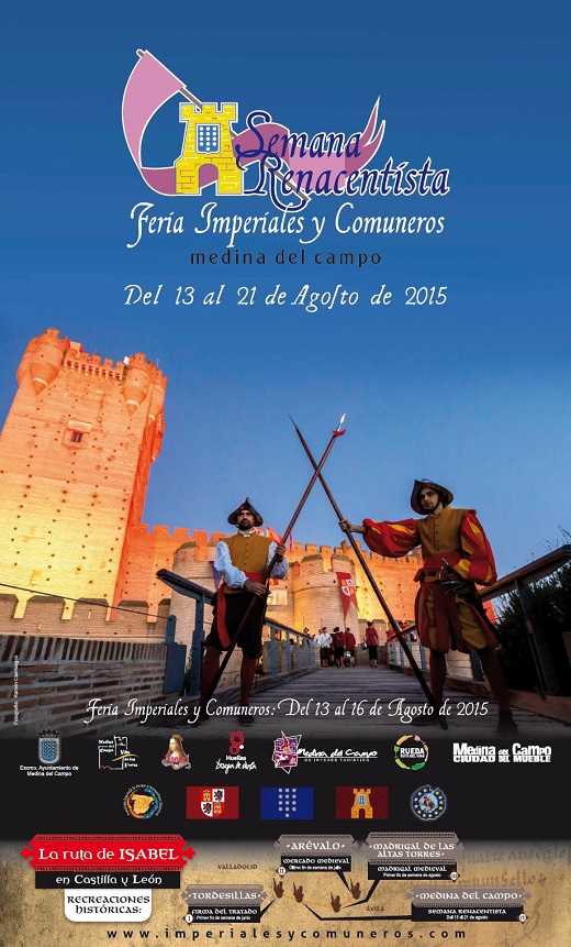 Cartel Feria Renacentista 2015 de Medina del Campo